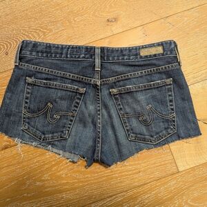 Denim Low Waisted Shorts